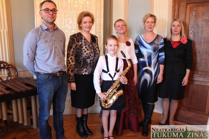 Tukuma Mūzikas skolas audzēkne Karlīna Leimane iegūst Grand Prix konkursā «Saxophonia»