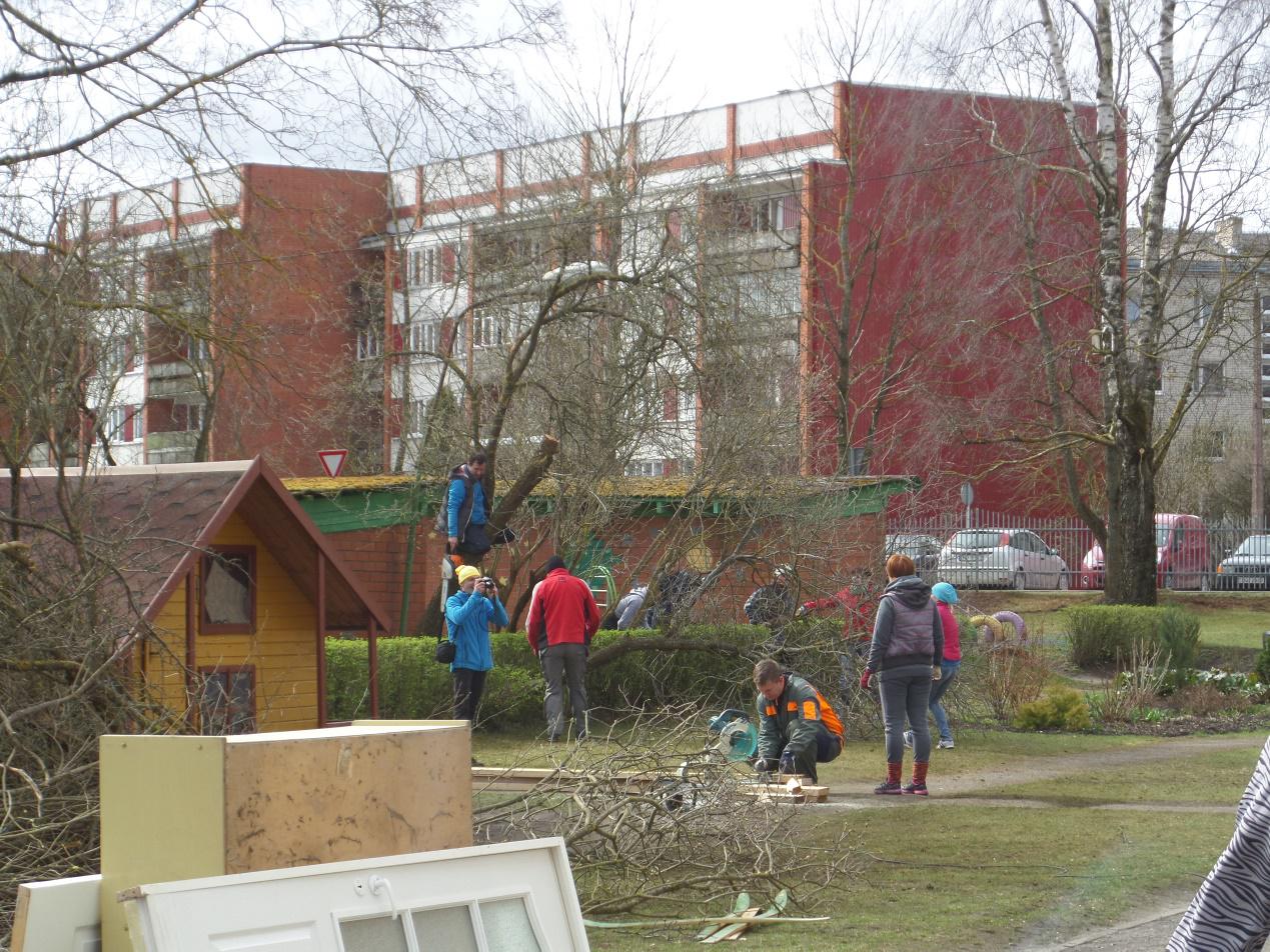 Tukuma bērnudārza «Vālodzīte» bērni, vecāki un audzinātāji jau notalkojuši /FOTO/