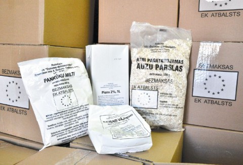 Pārtikas pakas vairs neizsniegs maznodrošinātajiem