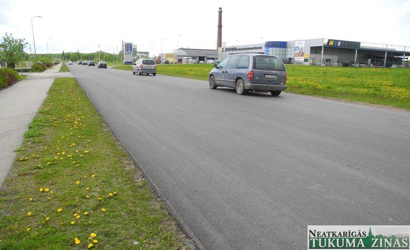 Kāpēc Tukumā asfaltēja Tulpju ielu?