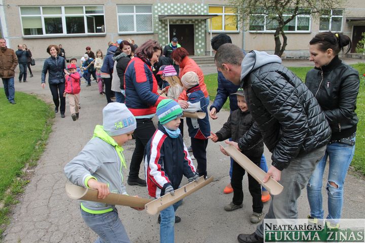 Ģimenes diena Kandavas vienīgajā bērnudārzā «Zīļuks» /FOTO/