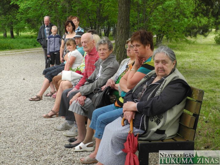 Komunistiskā genocīda upuru piemiņas diena pie dzelzceļa stacijas «Tukums-II»