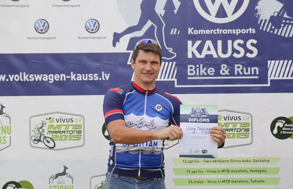Uldis Sedliņš izcīna 3. vietu multisporta seriālā
