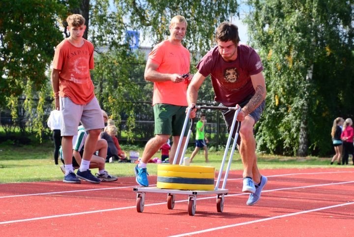 Vitas Popravko skatījums uz Tukuma Sporta un veselības svētkiem