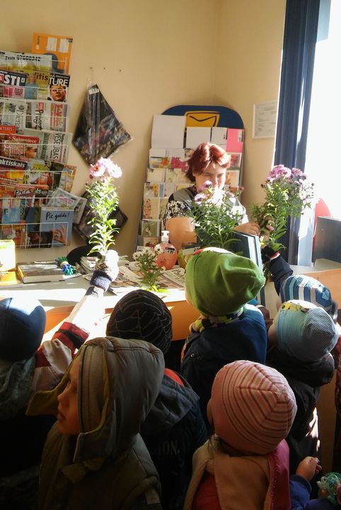 Zemīte starptautiskajā pasta dienā