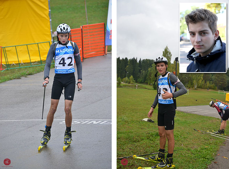 Kārlis Fogelis – vienīgais biatlonists mūspusē