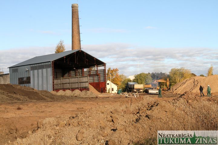Slampes koģenerācijas stacija rada lielu troksni