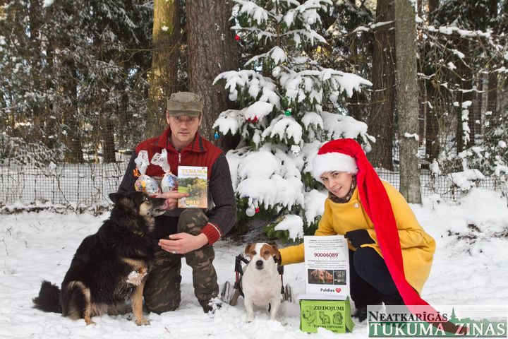 Tukuma dzīvnieku patversmei «NTZ» redakcijā saziedoti 500 eiro