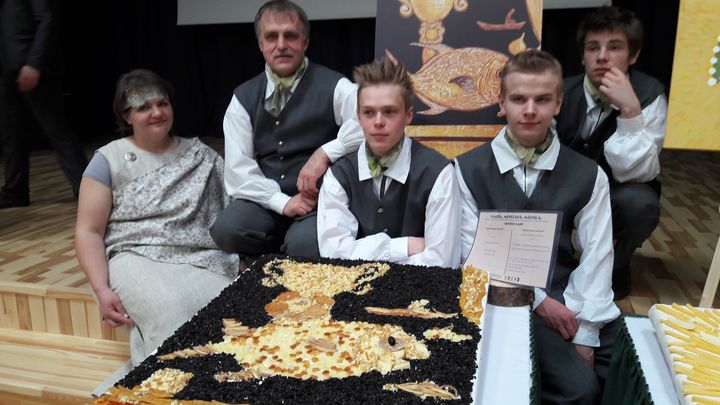 Kā Jaunpils sieri pārtapa… gleznās /FOTO/