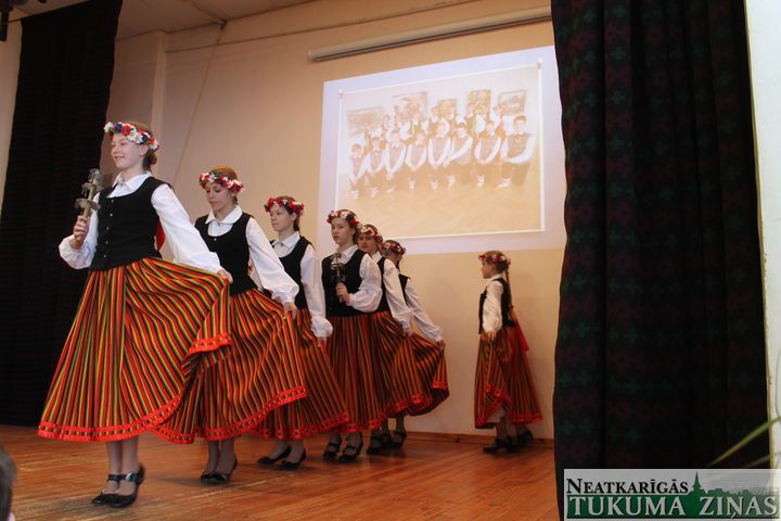 Tukuma E. Birznieka-Upīša 1. pamatskola rakstnieka jubilejā