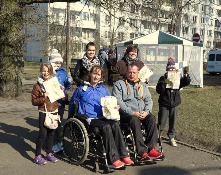 Telpu orientēšanās kļūst daudzveidīga /FOTO/