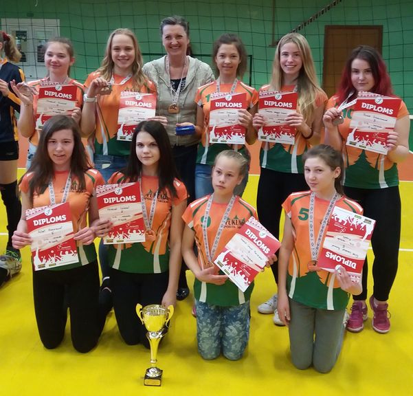 Tukuma «U-14» volejbolistes – trešās labākās valstī