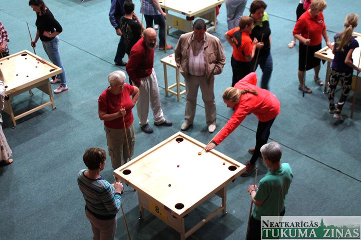 Tukumā ir viena no labākajām novusa bāzēm valstī