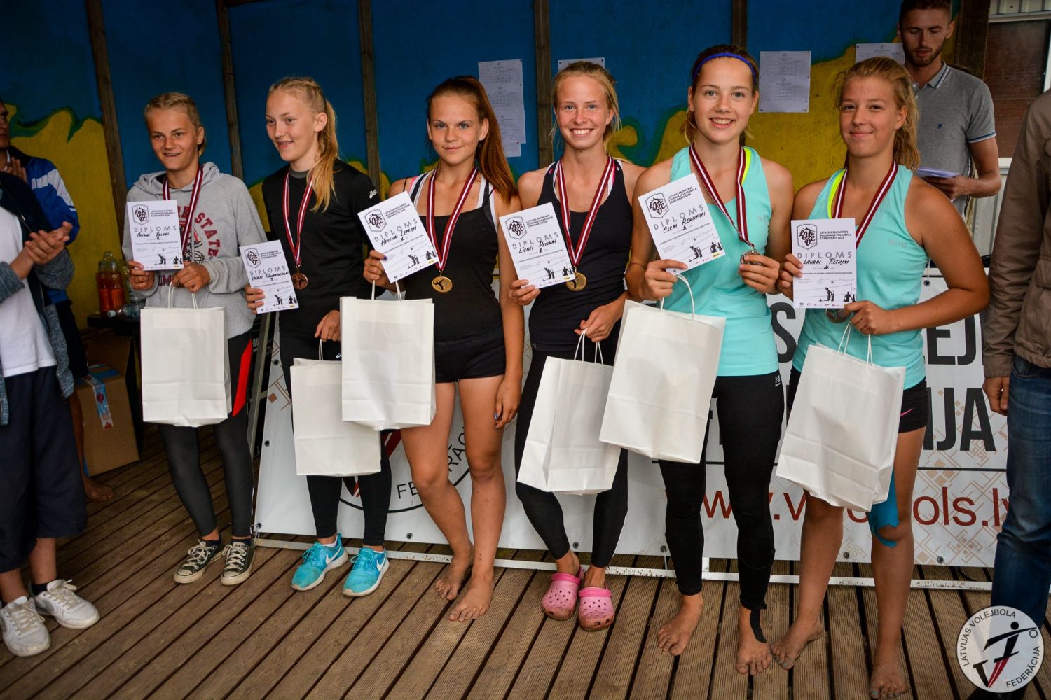 Tukuma jaunajām volejbolistēm – zelts