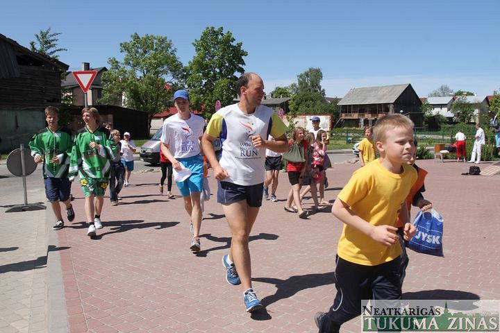 Engures un Tukuma novadu šķērsos Pasaules Miera skrējiens