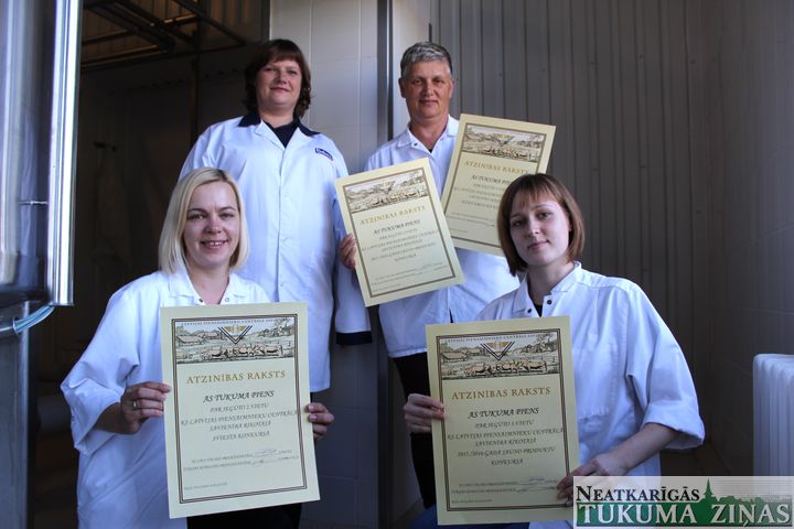 Tukuma un Jaunpils pienotavām – medaļu birums pārtikas izstādē «Riga Food»