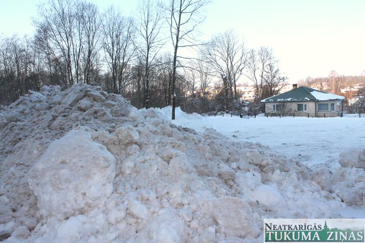 Tukumnieki satraucas, vai sniega dēļ tie nenoslīkšot…