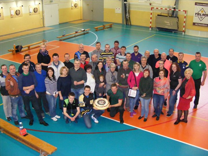 Irlavā noticis Zemgales kauss šautriņmešanā