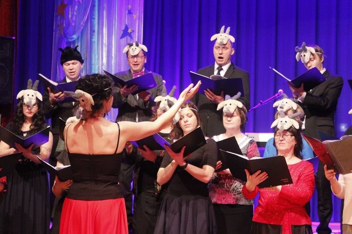 Pašdarbnieku balle Jaunpilī