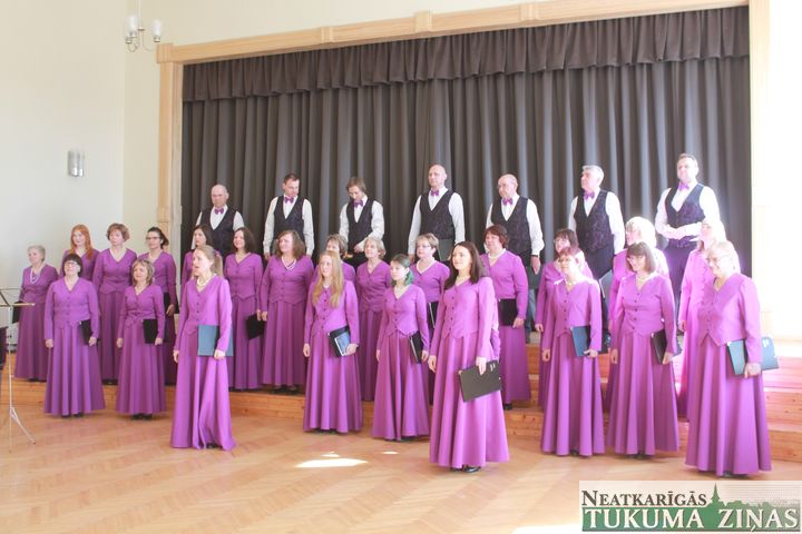 Tukumā nokārtots koru skates eksāmens /FOTO/