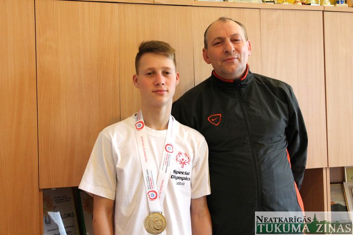 Madaram Šteinbergam – sudrabs Pasaules speciālajā olimpiādē