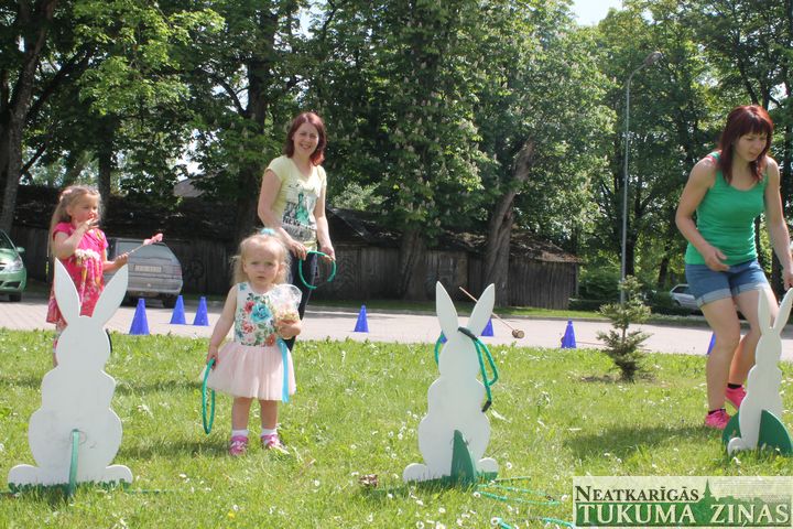 Cēres sporta un pagasta svētkos /FOTO/