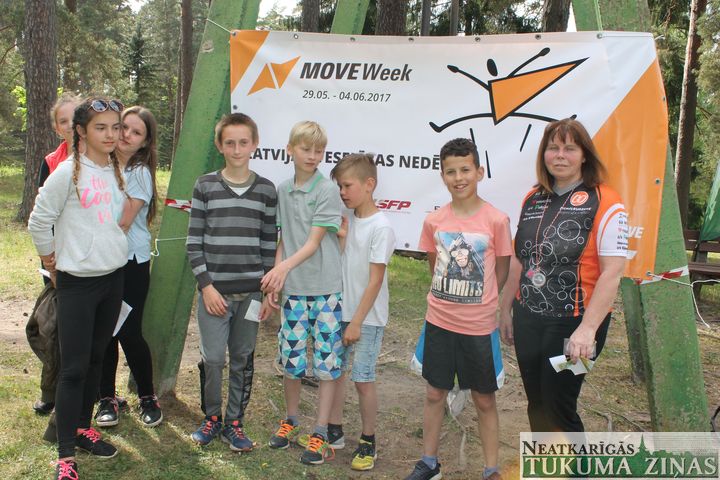 Orientēšanās Kandavā /FOTO/