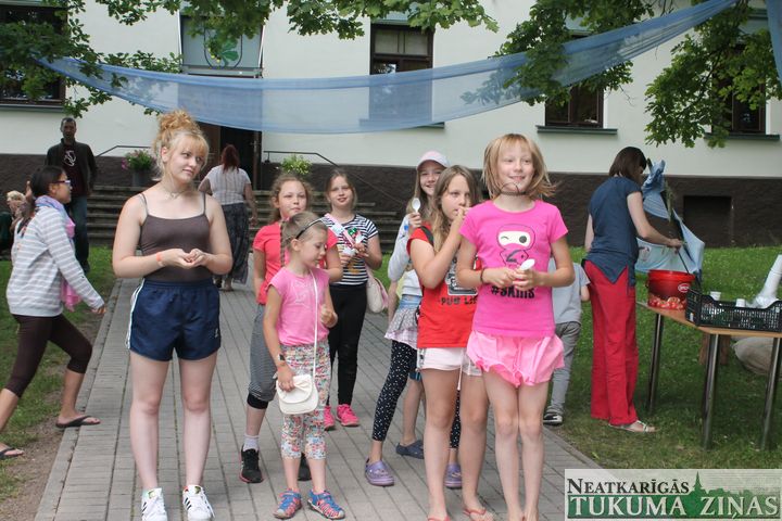 Mākslas plenērs Kandavā tuvojas izskaņai /FOTO/