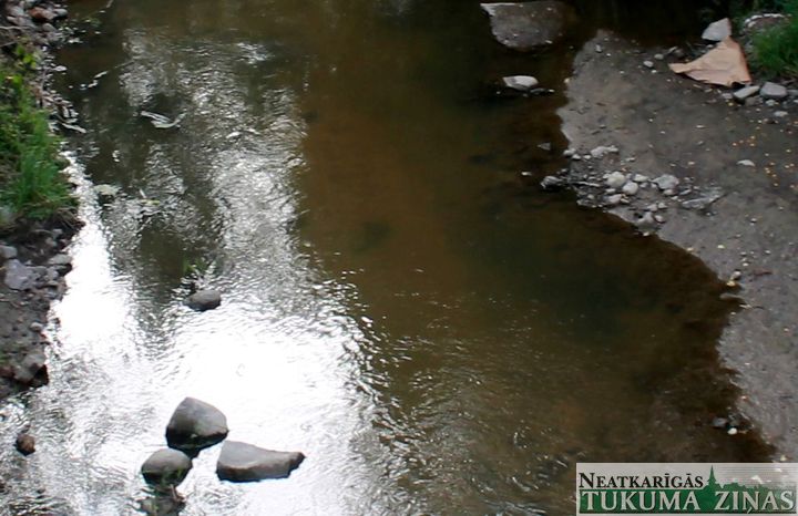 No Slocenes upes izcelts cilvēka līķis sadalīšanās stadijā