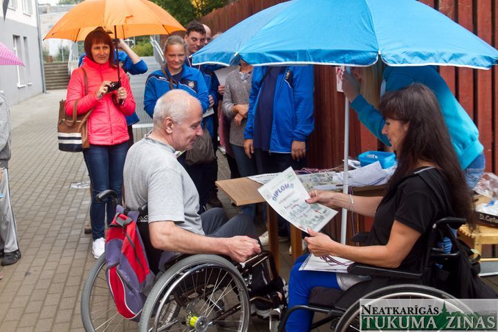 Tukuma novada sociālā dienesta sporta diena /FOTO/