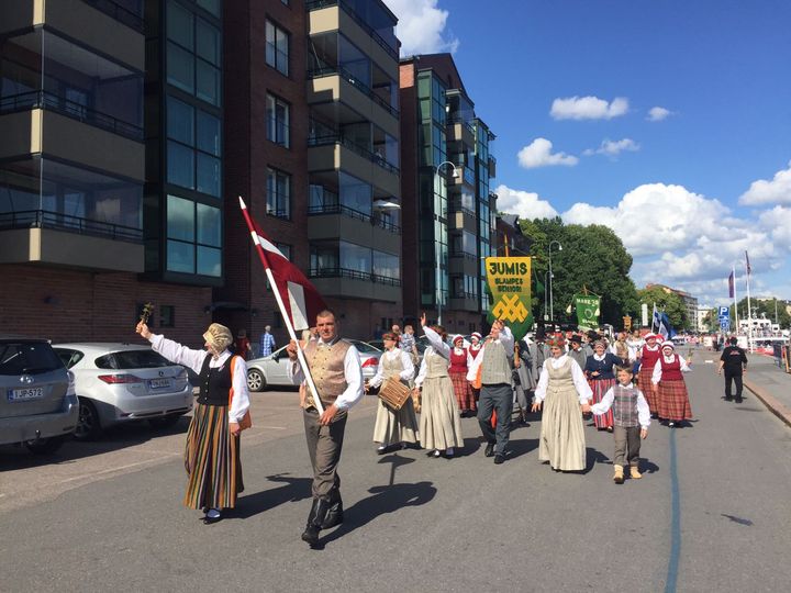 Slampes dejotāji Eiropiādē Somijā