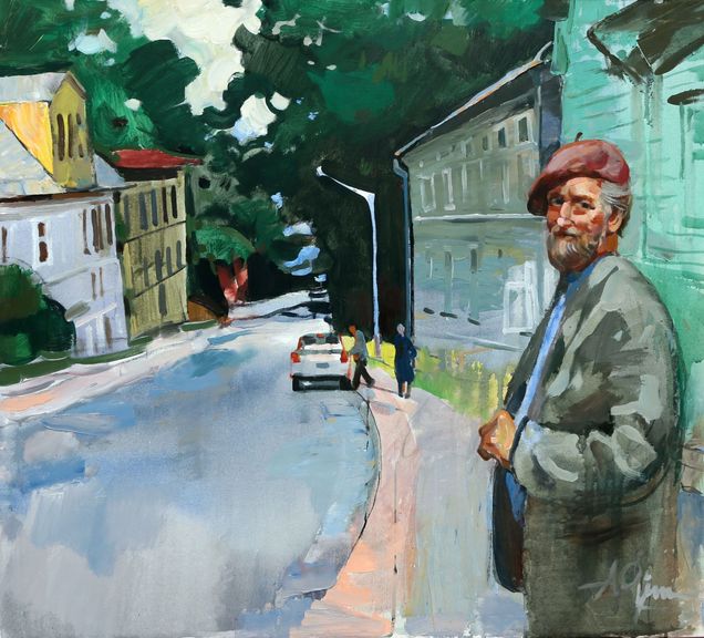 Iznākusi grāmata par gleznotāju Andreju Ģērmani