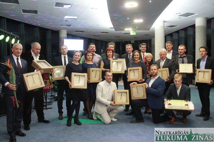 Tukuma novada uzņēmēju godināšana lidostā «Jūrmala» /FOTO/