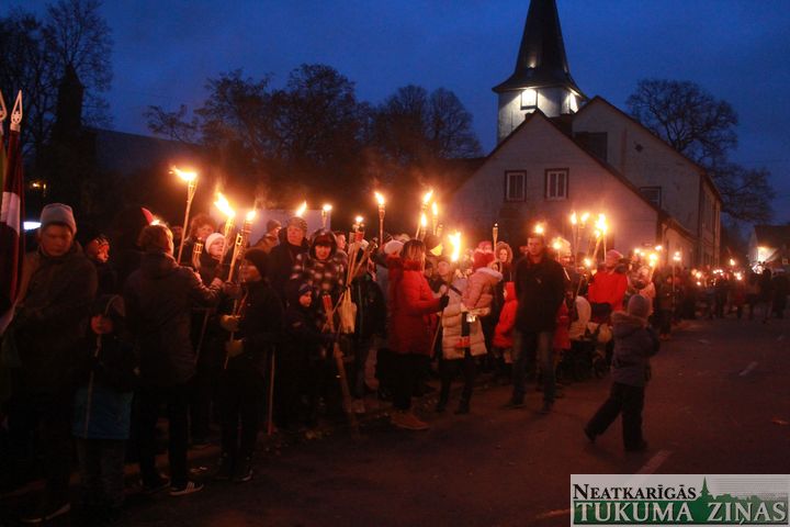 Lāčplēša diena Tukumā /FOTO/
