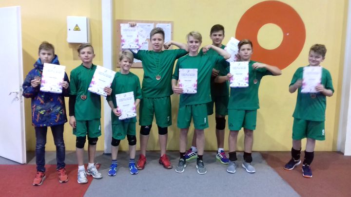 «U-14» Tukuma volejbolisti uzvar Jēkabpilī