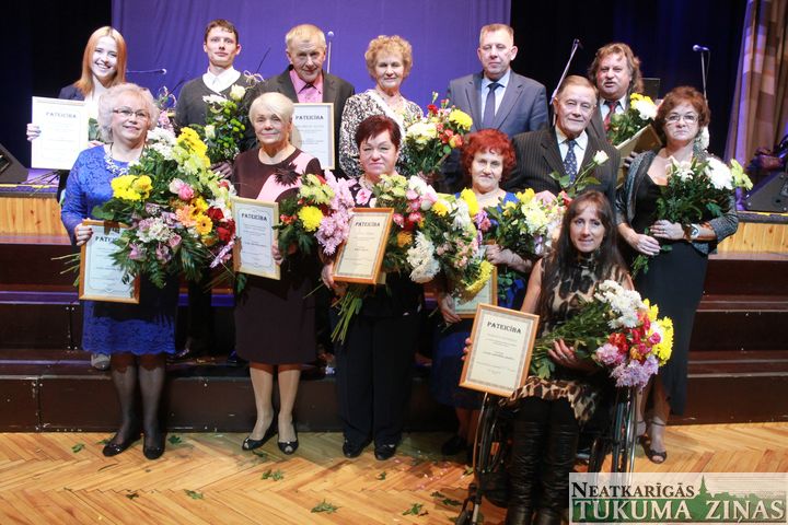 Tukuma pašvaldība apbalvo aktīvas nevalstiskās organizācijas un to biedrus