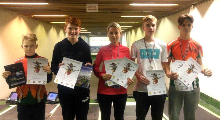 Tukuma šāvējiem panākumi Latvijas Jaunatnes čempionātā