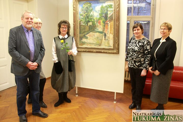 Tukuma mākslas muzejā atklāta Artuma 110. jubilejas izstāde «Gadalaiki»