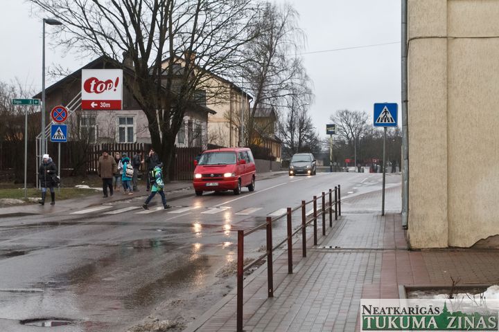 Par satiksmes un cilvēku drošību Tukumā domājot