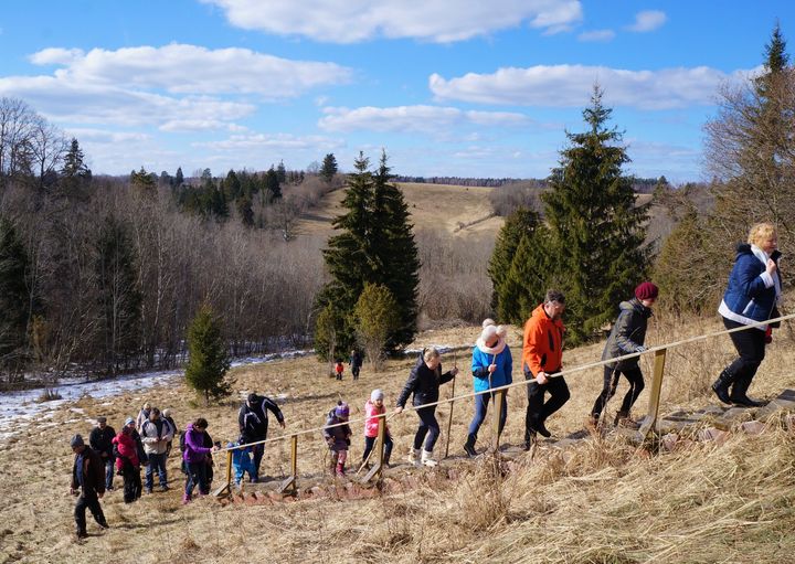 Pārgājienā no «Vītiņiem» līdz «Romancēm» Imulas upes krastos