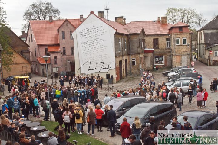 Imanta Ziedoņa dienas Tukumā /FOTO/
