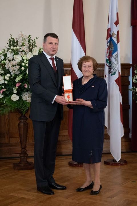 Novadnieki saņēmuši valsts apbalvojumus