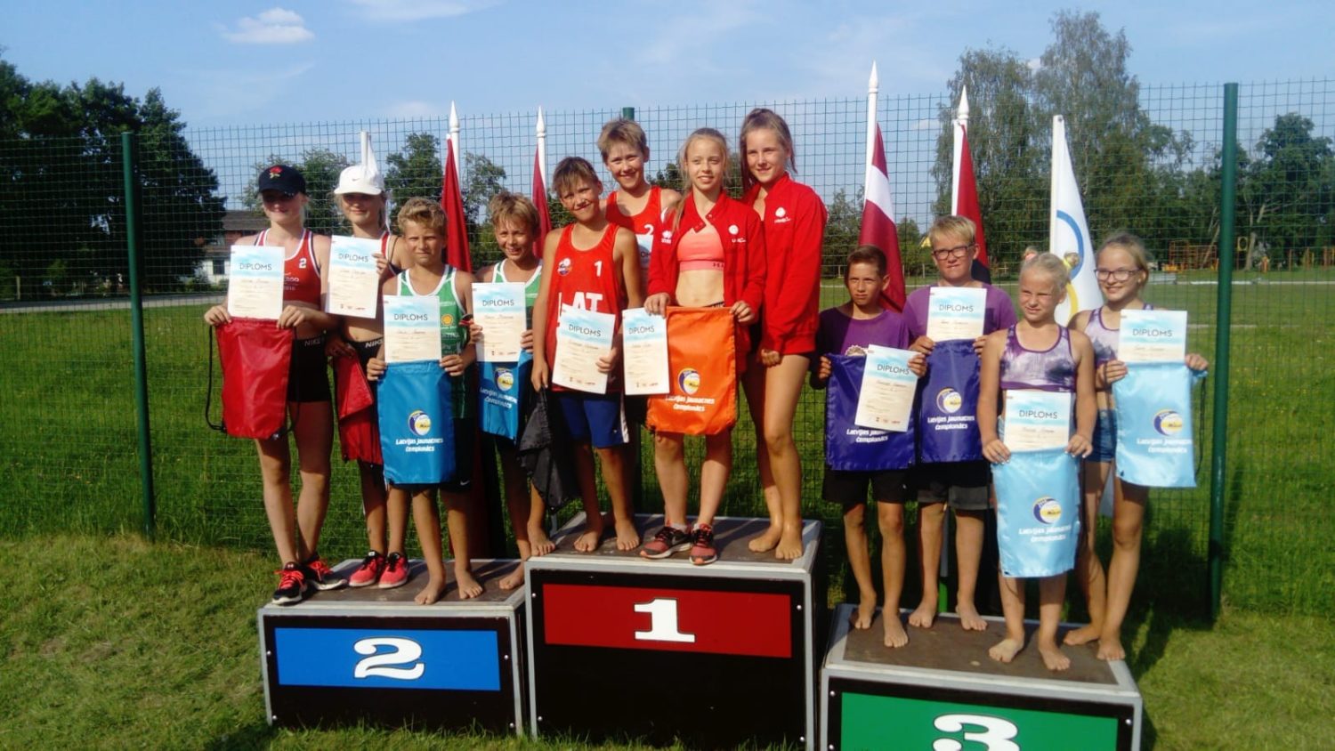 Medaļas jaunajiem Tukuma volejbolistiem