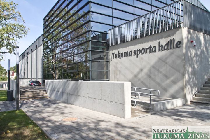 Šodien atklāj Tukuma sporta halli