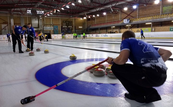 Tukumā notiek pasaules tūres posms kērlingā