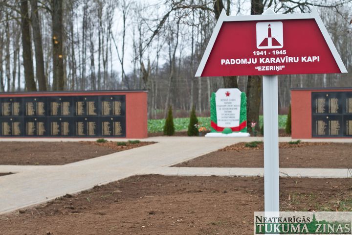 Atjauno karā kritušo piemiņas vietu