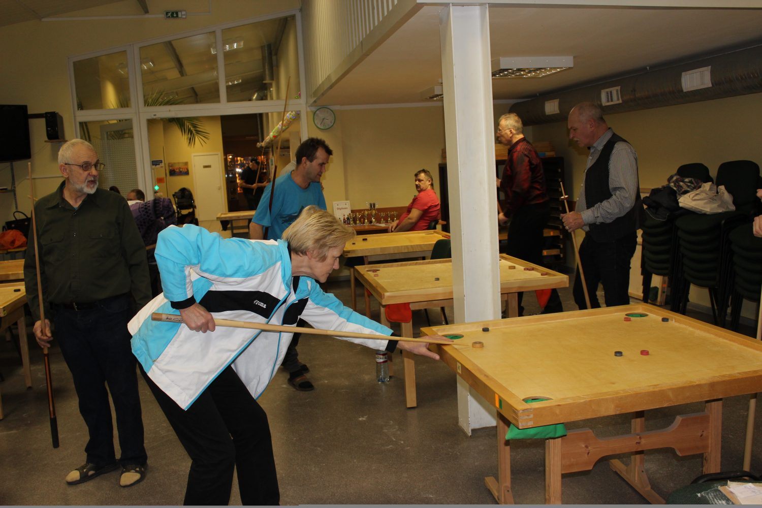 Ceturtajā starpnovadu ceļojošā kausa izcīņā novusā Tukums/Irlava pret Engure/Lapmežciems 