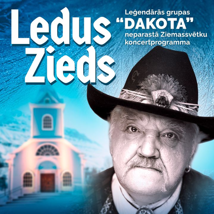 Aicinām tukumniekus uz leģendārās grupas “DAKOTA” neparasto Ziemassvētku koncertprogrammu “LEDUS ZIEDS” 21. decembrī  20.00 Jaunmoku pilī