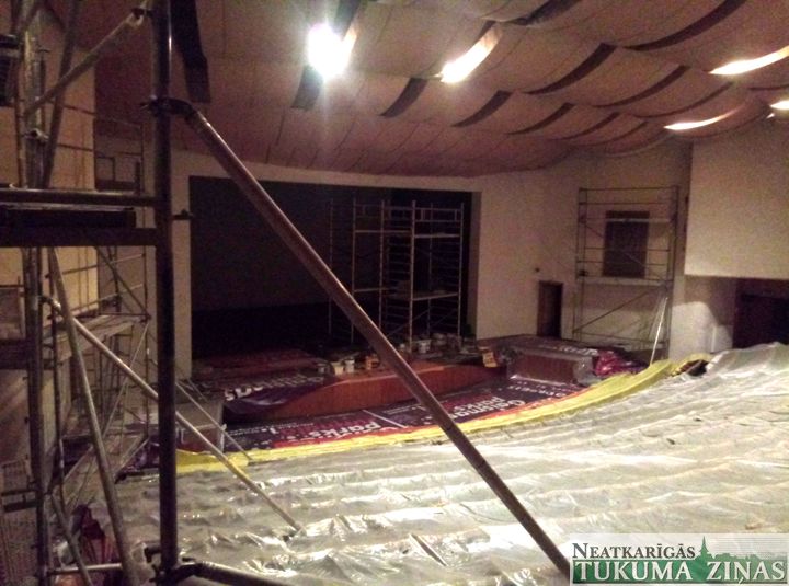 Uzsākti remontdarbi Slampes kultūras namā