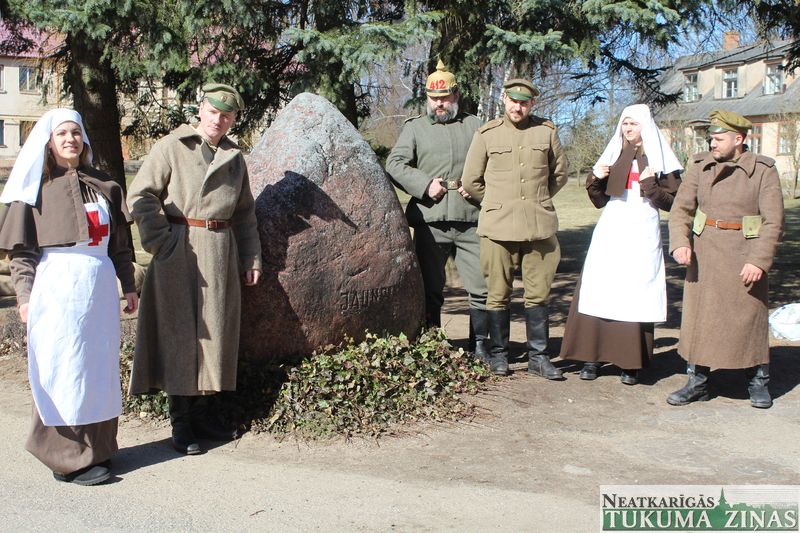 Jaunpils atbrīvošanas 100. gadadienā/FOTO/